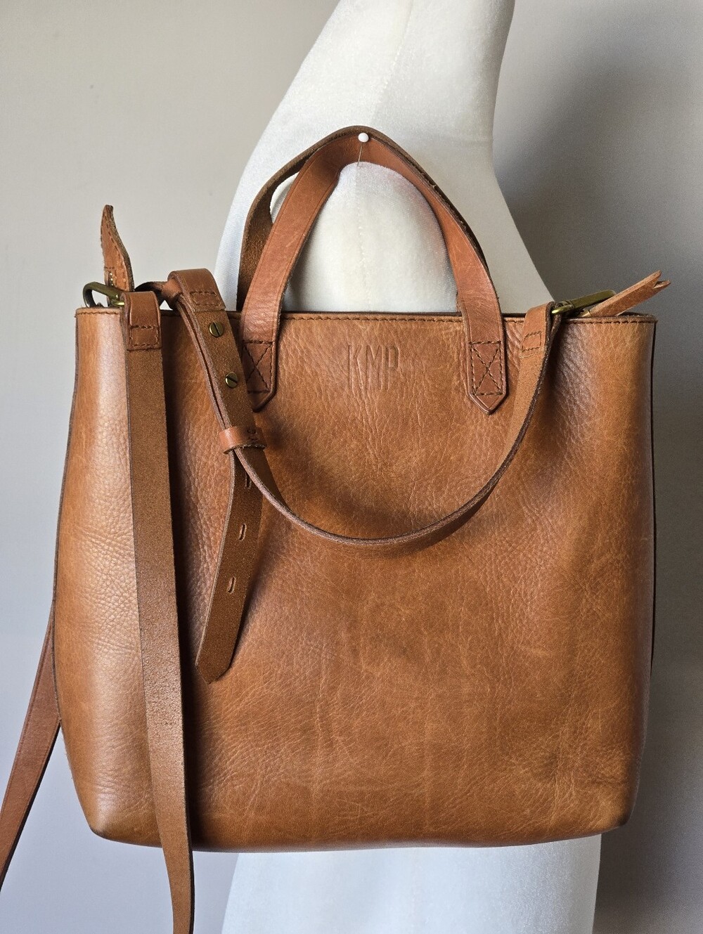 Madewell Small The Zip Top Transport Leather Tote